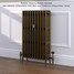 CI-RC813-10-MET-OLD-GOLD-LS01 - Richmond 4 Column Victorian Cast Iron Radiator H813mm x W1176mm CI-RC813-10-MET-OLD-GOLD-LS01 - Richmond 4 Column Victorian Cast Iron Radiator H813mm x W1176mm